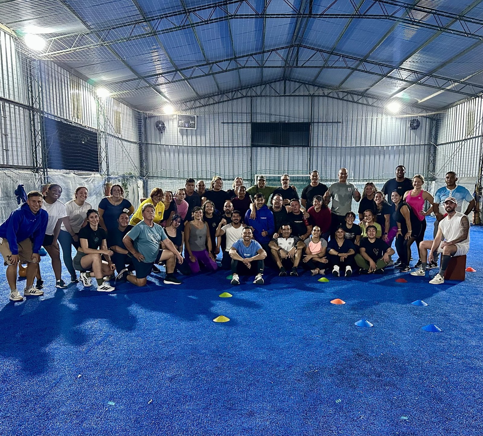 La comunidad de Pachiviar reunida