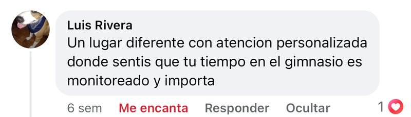 Comentario Facebook